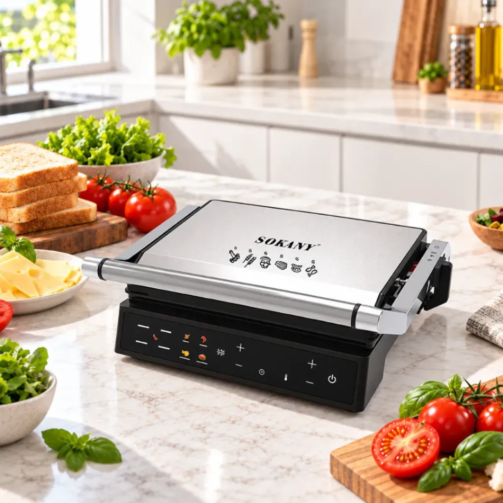 Grill Electrique Sokany - 2000 W - SK-08158 (3).webp