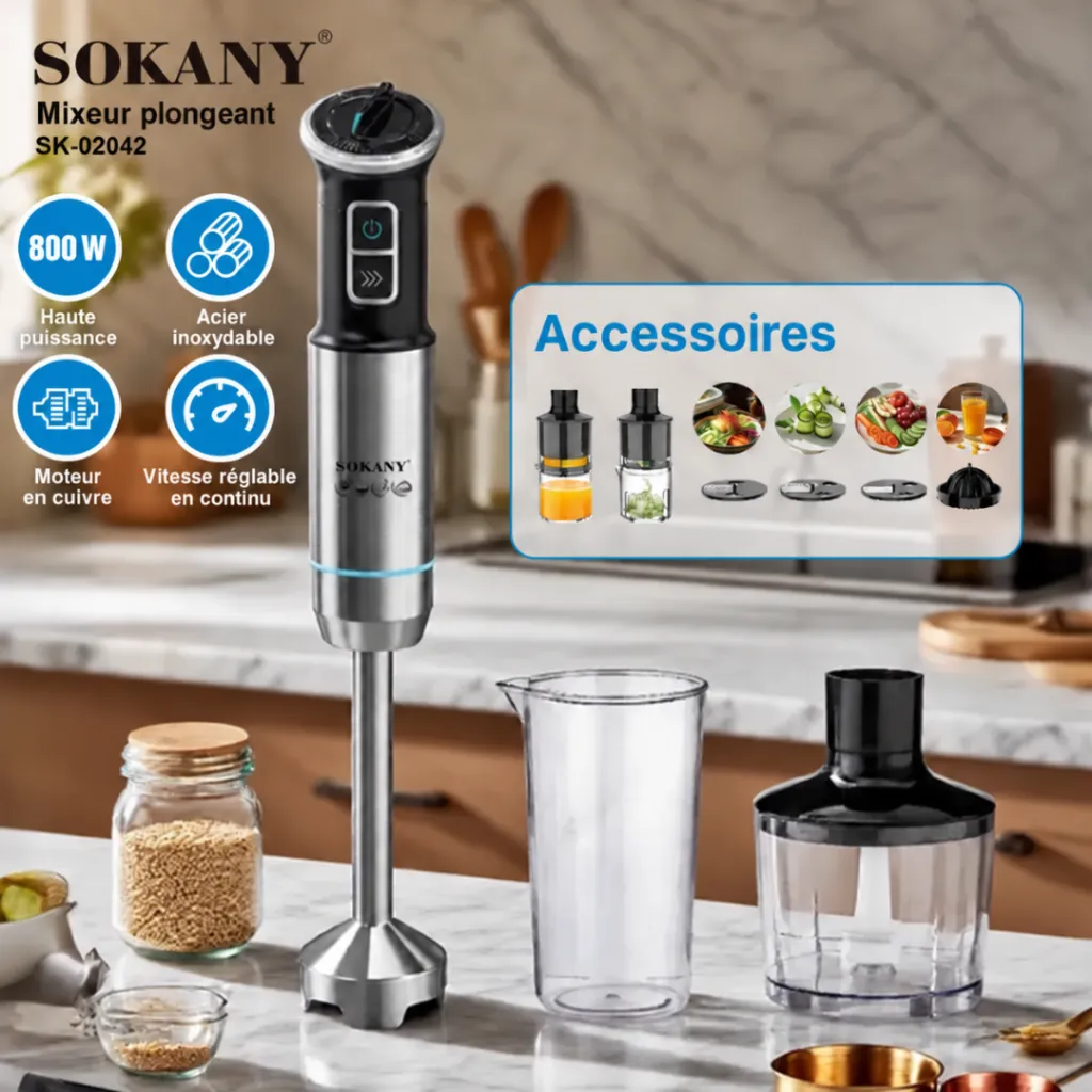 Mixeur Plongeant 8 En 1 Sokany- 800 W (2).webp