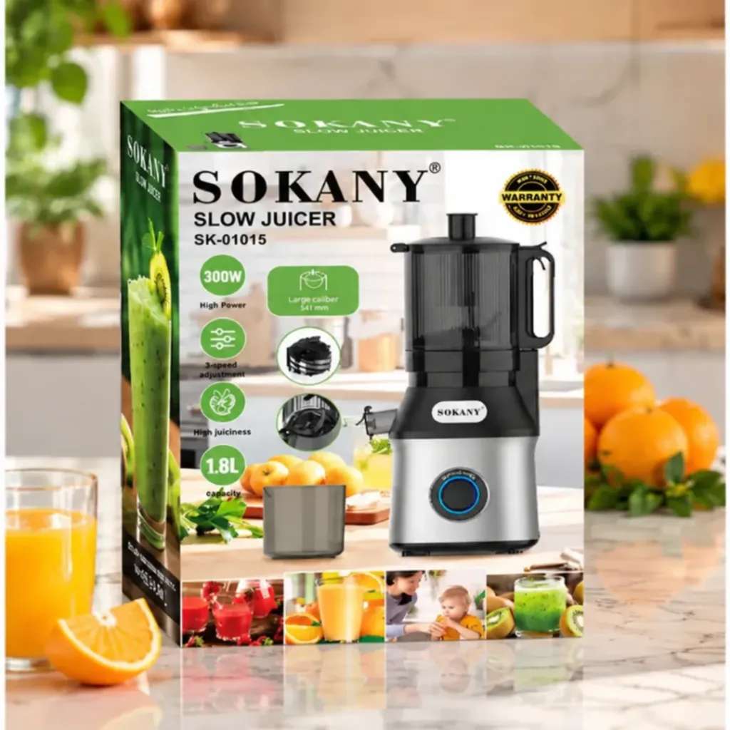 Extracteur De Jus Lent Sokany- 1,8 L- 300 W (3).webp