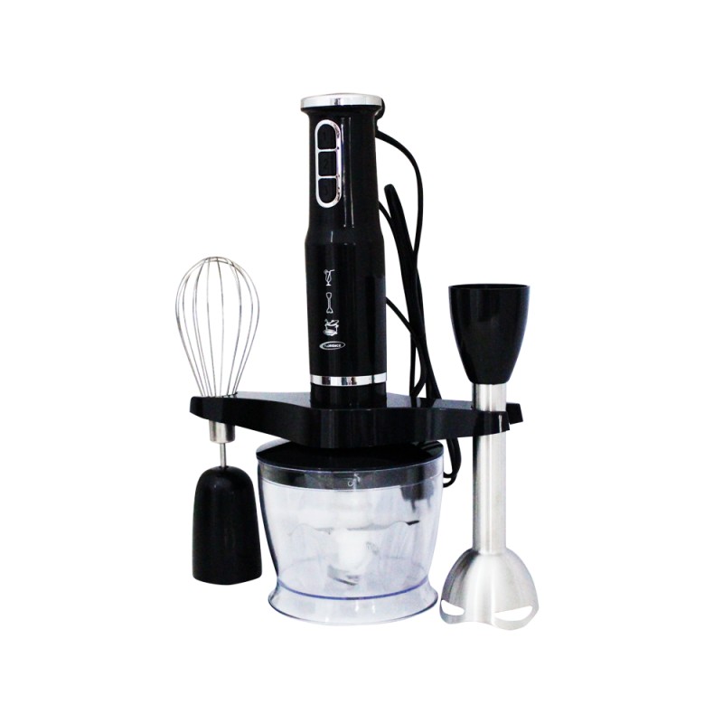 Mixeur Plongeant 3en1 Florence 600W Noir
