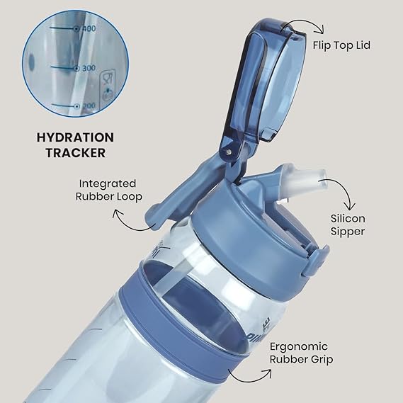 Bouteille d'eau Pinnacle 700 ml Bleu