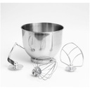 Robot Pétrin Florence 5L 1500W Afficheur Digitale (Rouge)