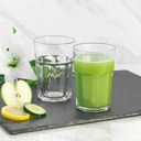 Ensemble de 3 Tasses en Verre Azur Glass - 35 cL