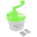 Hachoir à viande et légumes Manuel 1500ml 4 Lame Vert