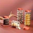 Lot de 6 Boites de Conservation en Verre avec Couvercle