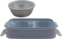 Lunch Box Isotherme deux Niveaux 1400 ml  (M3)