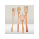 Ensemble de 5 accessoires de cuisine en Bois Motif Guitar