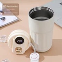 Thermos Mug Isotherme Avec Afficheur De Température Blanc 400 ML