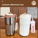Thermos Mug Isotherme Avec Afficheur De Température Blanc 400 ML