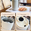 Thermos Mug Isotherme Avec Afficheur De Température Blanc 400 ML