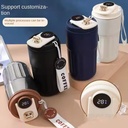Thermos Mug Isotherme Avec Afficheur De Température Noir 400 ML