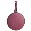 Crepière Granite Lines 28cm Rouge