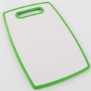 Lot de 2 Planches à Découper en PVC avec Couteau (M1)