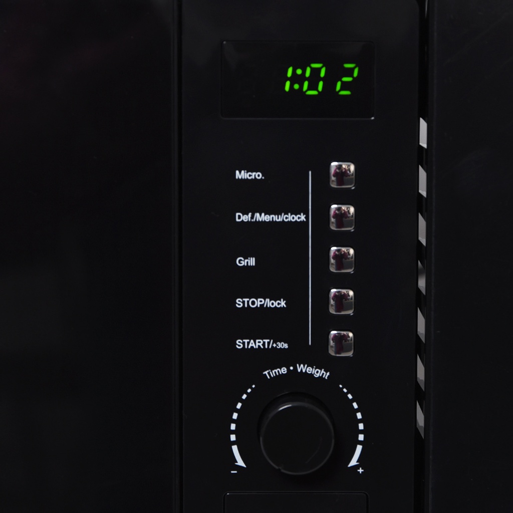 Micro-Onde Encastrable Avec Afficheur Florence 800W 20L Noir