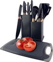 Set D'ustensiles De Cuisine 19 Pièces En Silicone - Noir