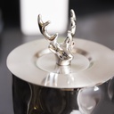 Mug En Céramique Argenté avec Couvercle Motif gazelle