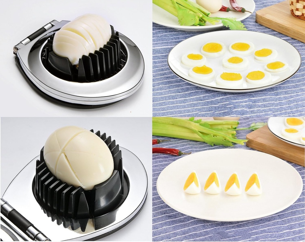 Coupe Oeufs Shengya Noir 11cm