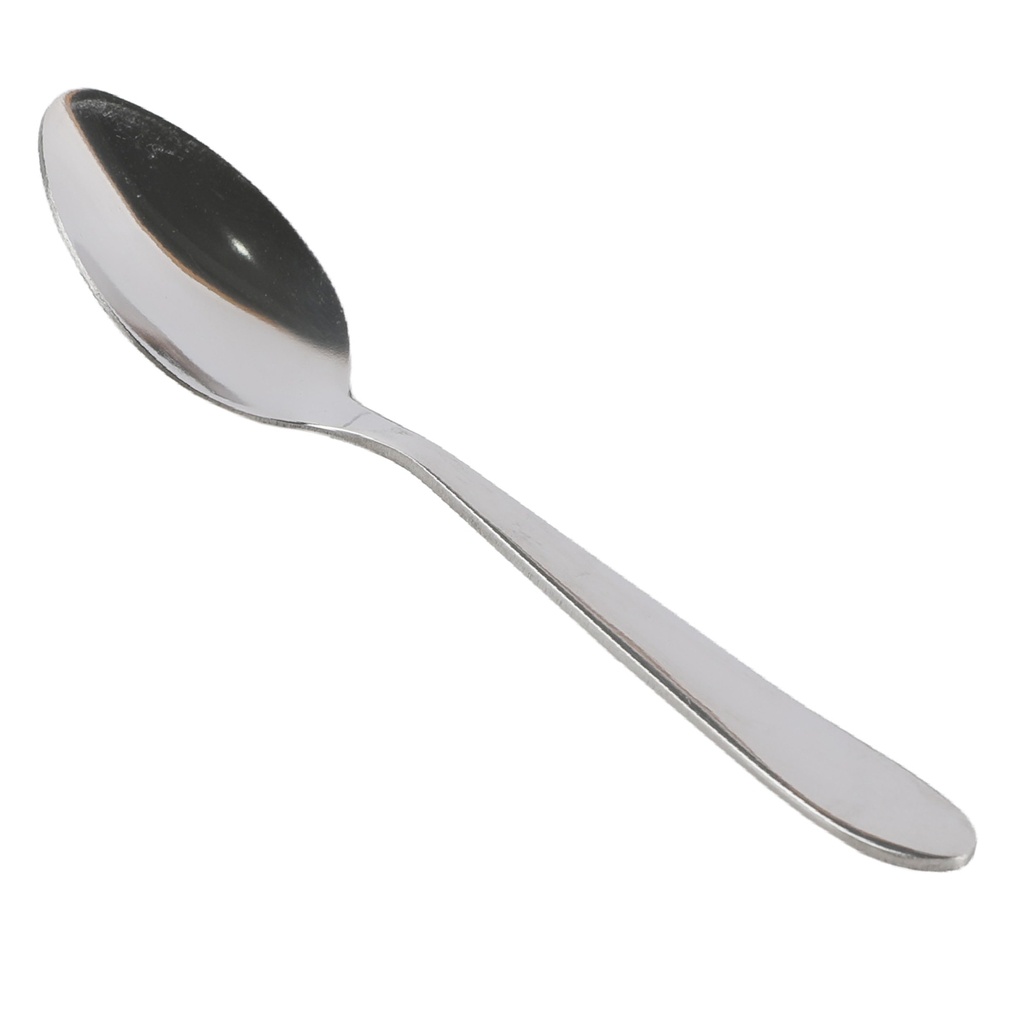 Lot De 6 Cuillères de Table En Acier Inoxydable