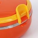 Boite à Repas 2 Niveaux Isotherme 1400 ML Orange