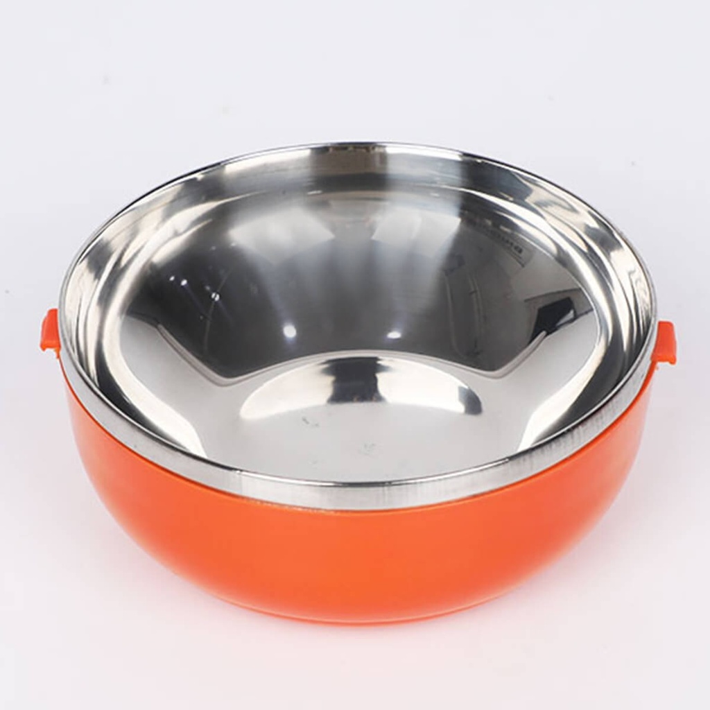 Boite à Repas 2 Niveaux Isotherme 1400 ML Orange
