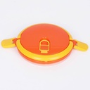 Boite à Repas 2 Niveaux Isotherme 1400 ML Orange
