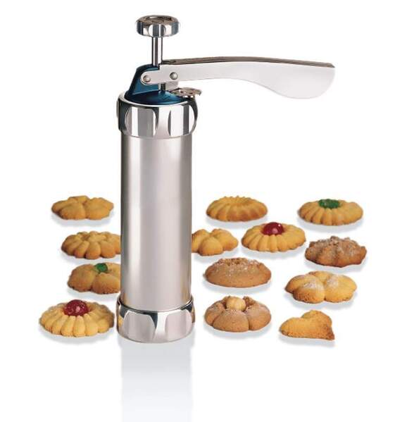 Kit de presse à biscuits 10 Disques et 4 Buses