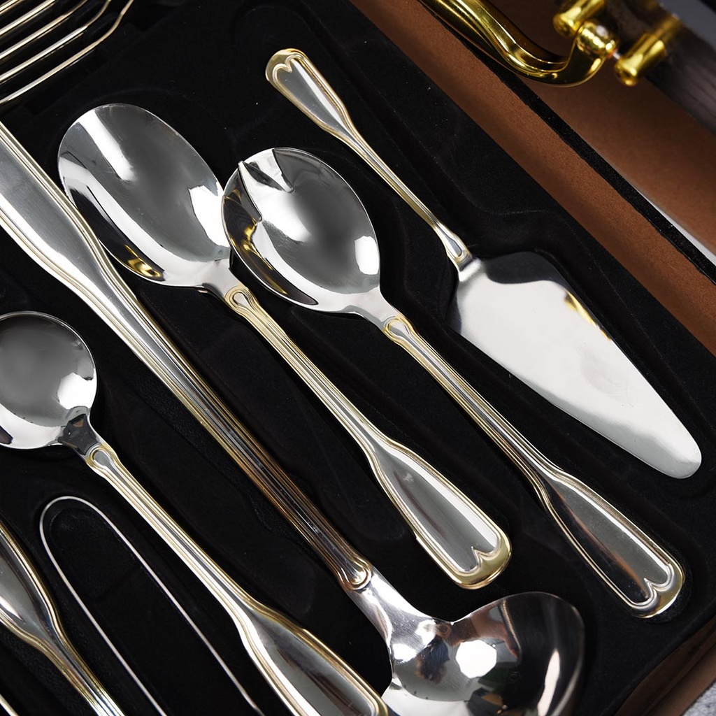 Coffret Ménagère De Cuisine 72 Pièces Lines Model 2