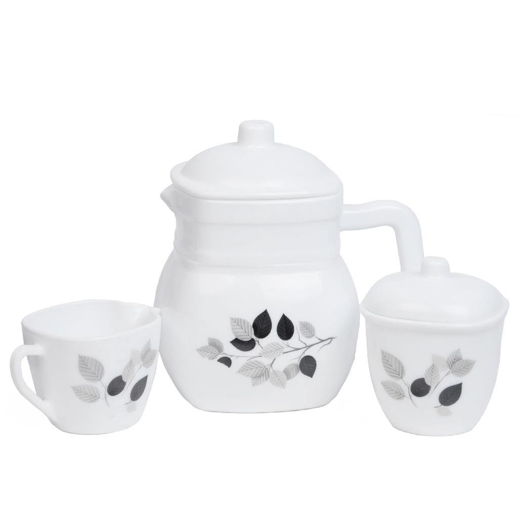 Service a Table en Porcelaine 64 Pièces IRIS Carré - Model 1