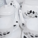 Service a Table en Porcelaine 64 Pièces IRIS Carré - Model 1