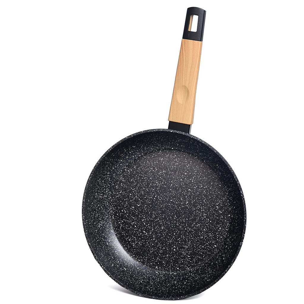 Batterie De Cuisine Sizar 21 Pièces Granite -Noir