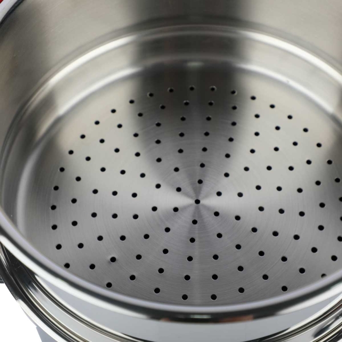 Couscoussier Inox Hascevher 12 Litres 28 cm