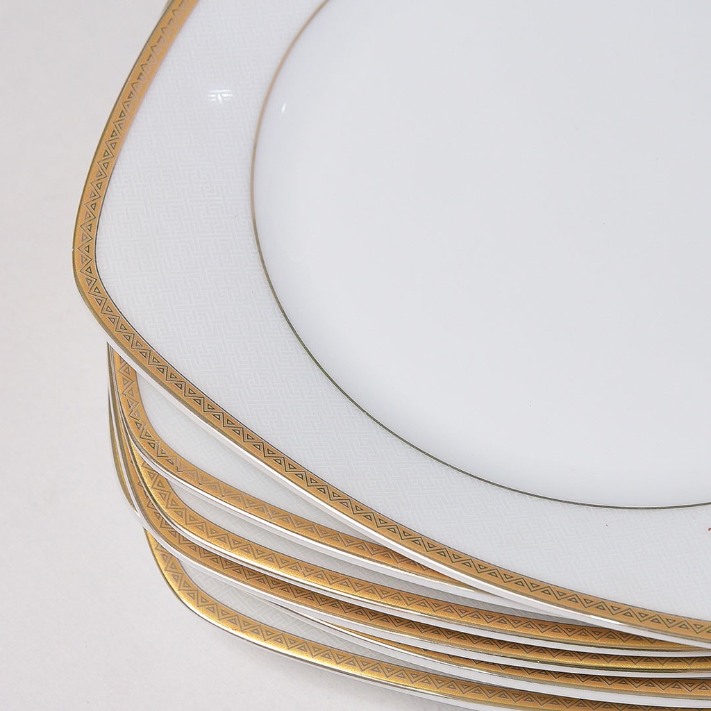 Service à Table 72 Pièces en Porcelaine Florence M3- Carré