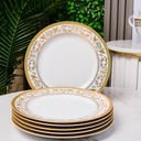 Service à Table 72 Pièces en Porcelaine Florence M3- Rond
