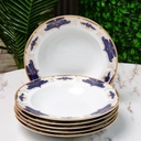 Service à Table 72 Pièces en Porcelaine Florence M1- Rond