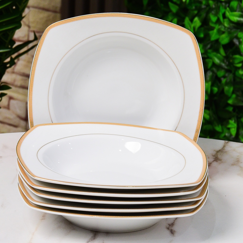 Service à Table 47 Pièces en Porcelaine Florence M2