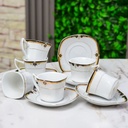 Service à Table 47 Pièces en Porcelaine Florence M4