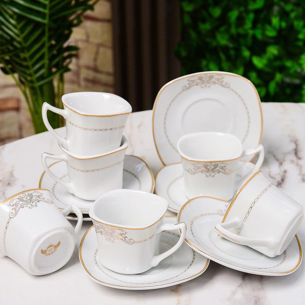 Service à Table 47 Pièces en Porcelaine Florence M3