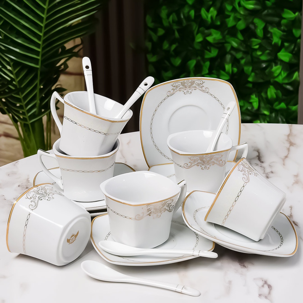 Service à Table 47 Pièces en Porcelaine Florence M3
