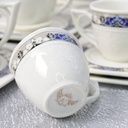 Service à Table 114 Pièces en Porcelaine Florence M2