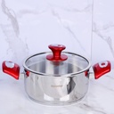 Batterie de Cuisine 29 Pièces Inox 18/10 Hascevher 