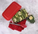Set de 3 plat de cuisson Diamonds avec couvercle
