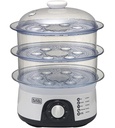 Black & Decker Cuiseur vapeur 775W 10L – Blanc