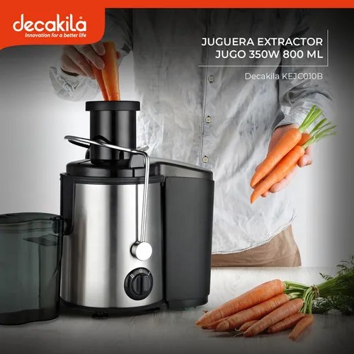 Decakila Machine à jus électrique 350W - 0,8L