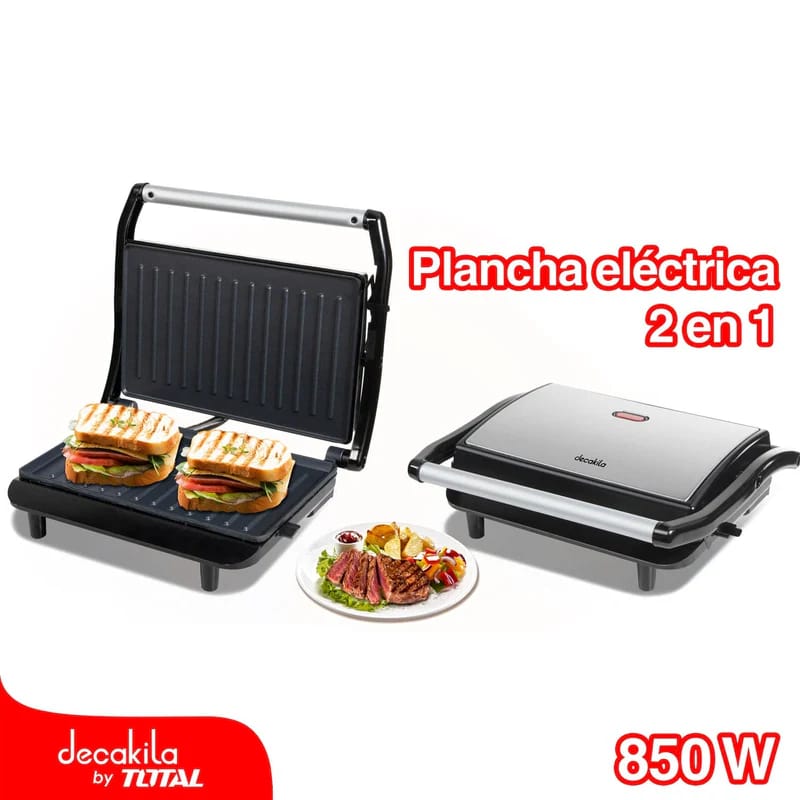 Decakila Grill-contact électrique - 850W