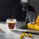 Machine Expresso Multicapsules Techwood Noir – 19 Bars avec Réservoir 600mL – TCA-195N