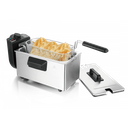 Friteuse Techwood Inox 3L, Thermostat Réglable & Parois Froides – TFR-304