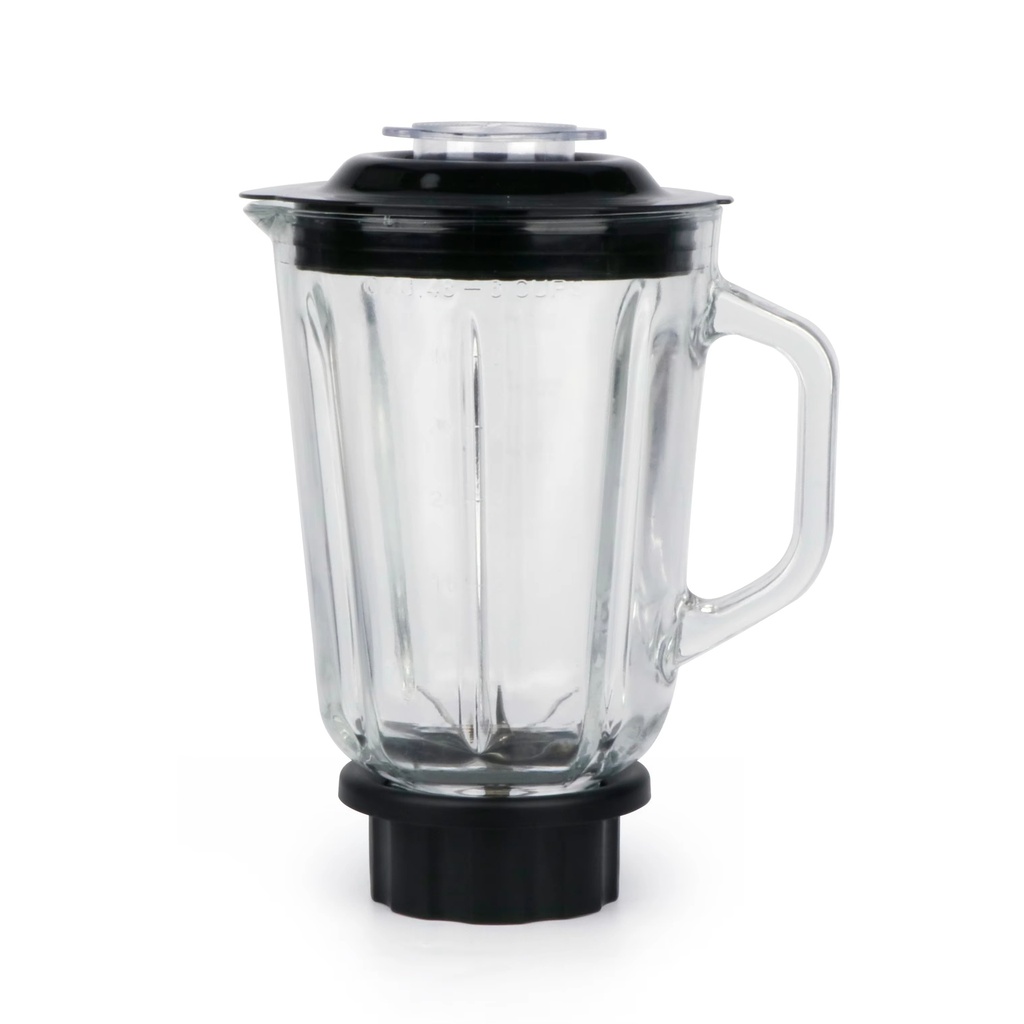 Blender Techwood Inox Bol Verre 1,5L, Variateur Vitesse & Lames Inox – TBLI-1060