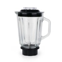 Blender Techwood Inox Bol Verre 1,5L, Variateur Vitesse & Lames Inox – TBLI-1060