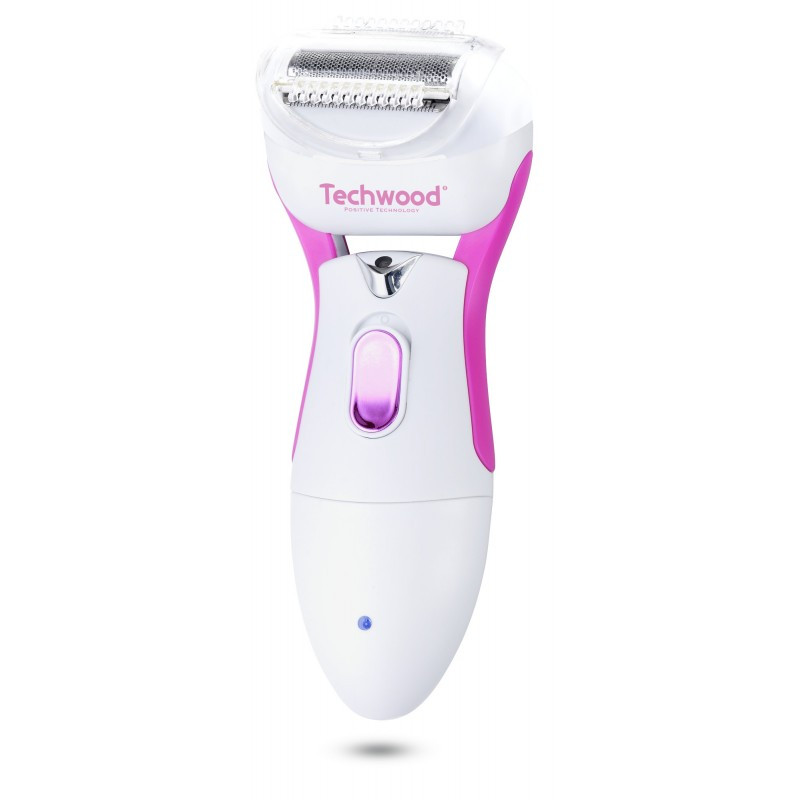 Épilateur 3 en 1 Rechargeable Techwood, Épilation, Rasage & Râpe avec Lumière – TREP-351