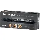 Brosse Chauffante Techwood 800W, Fonction Air Frais & Interrupteur Marche/Arrêt – TBC-896